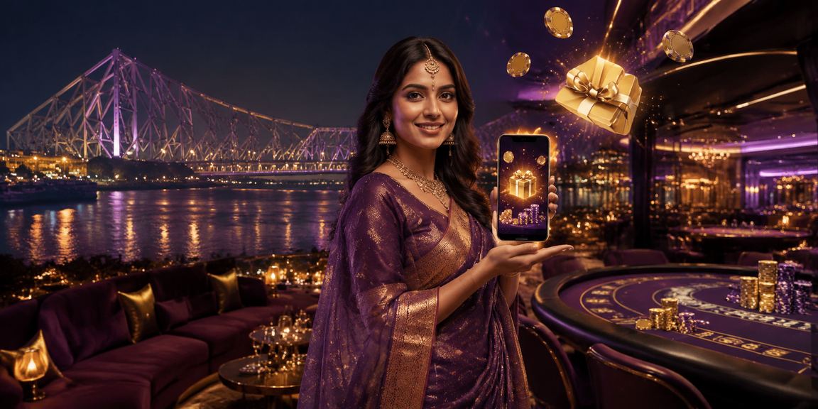 Secure casino app interface on mobile device in Kolkata